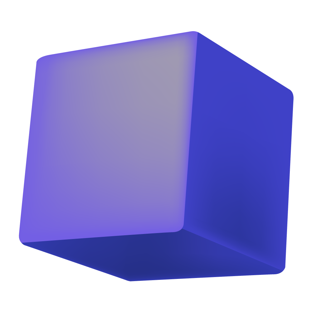 Purple box illustration